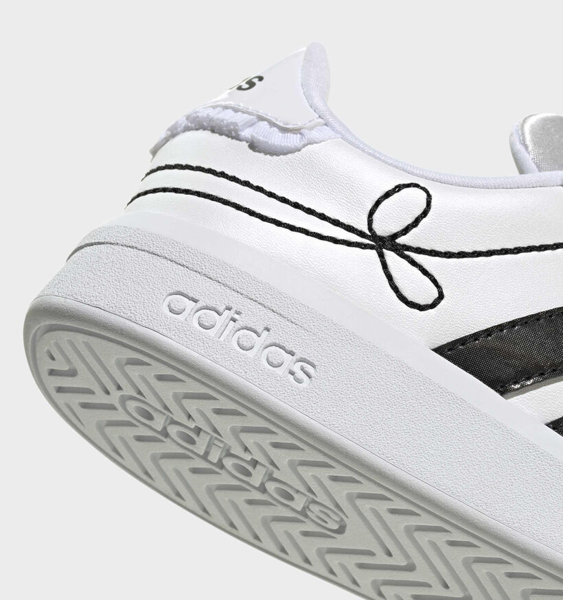 adidas Grand Court 3.0 Witte Sneakers voor meisjes (375409)