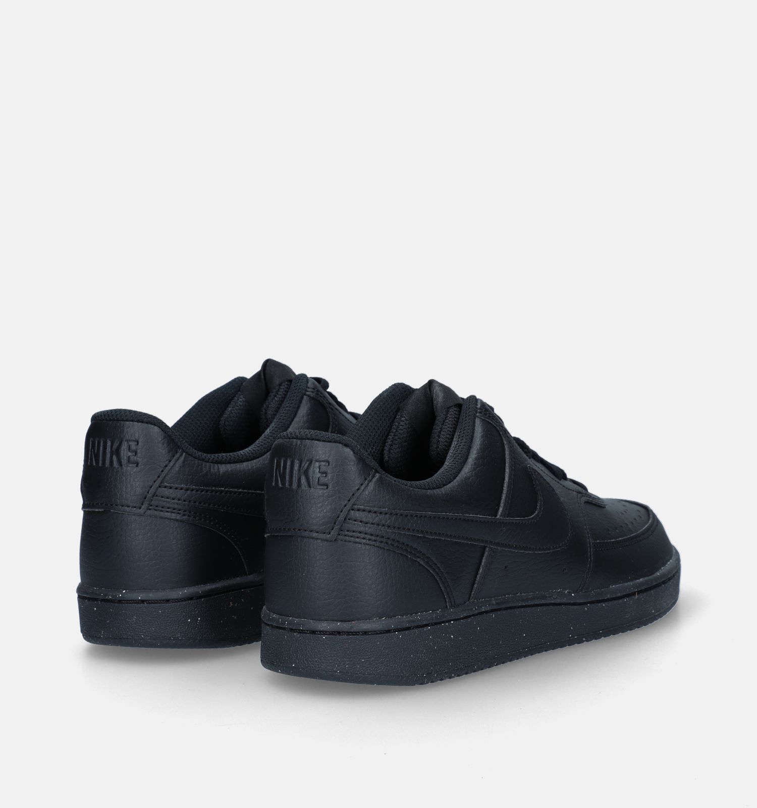 Nike court vision discount low heren zwart