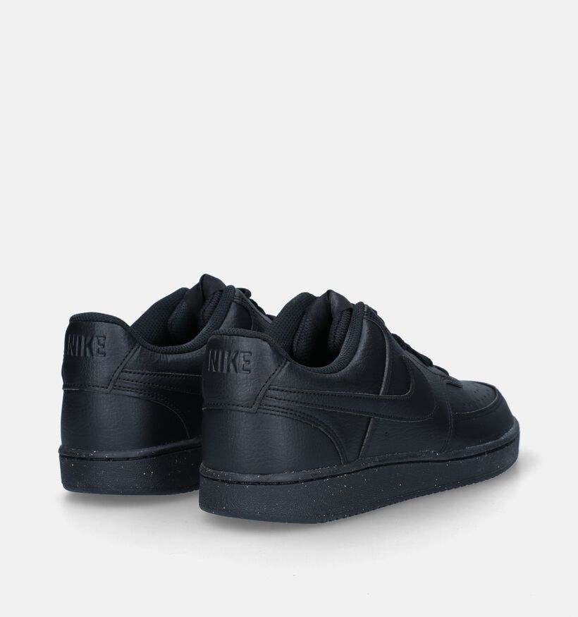 Nike Court Vision Low Next Nature Zwarte Sneakers voor jongens, heren (343756)