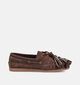 Poelman Donkerbruine Bootschoenen voor dames (386183)