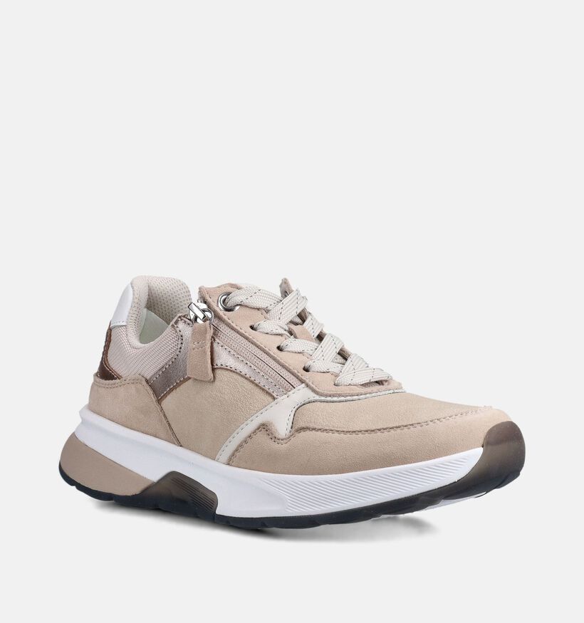 Gabor Rollingsoft Roze Casual Sneakers voor dames (369443) - geschikt voor steunzolen