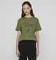 Vila Sybilla Kaki T-shirt voor dames (351795)