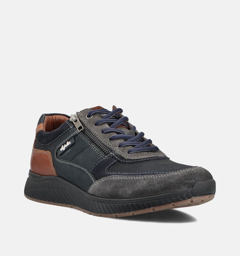 Australian Maurizio Blauwe Veterschoenen voor heren (361657) - geschikt voor steunzolen