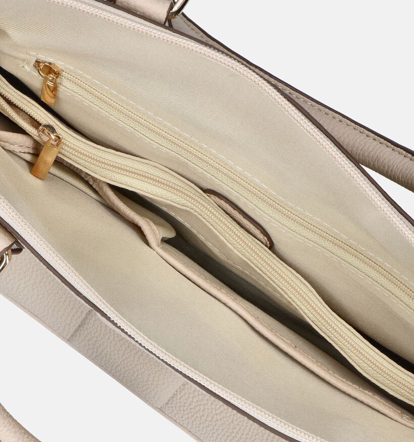 Laurent David Nos 001 Beige Handtas voor dames (351260)