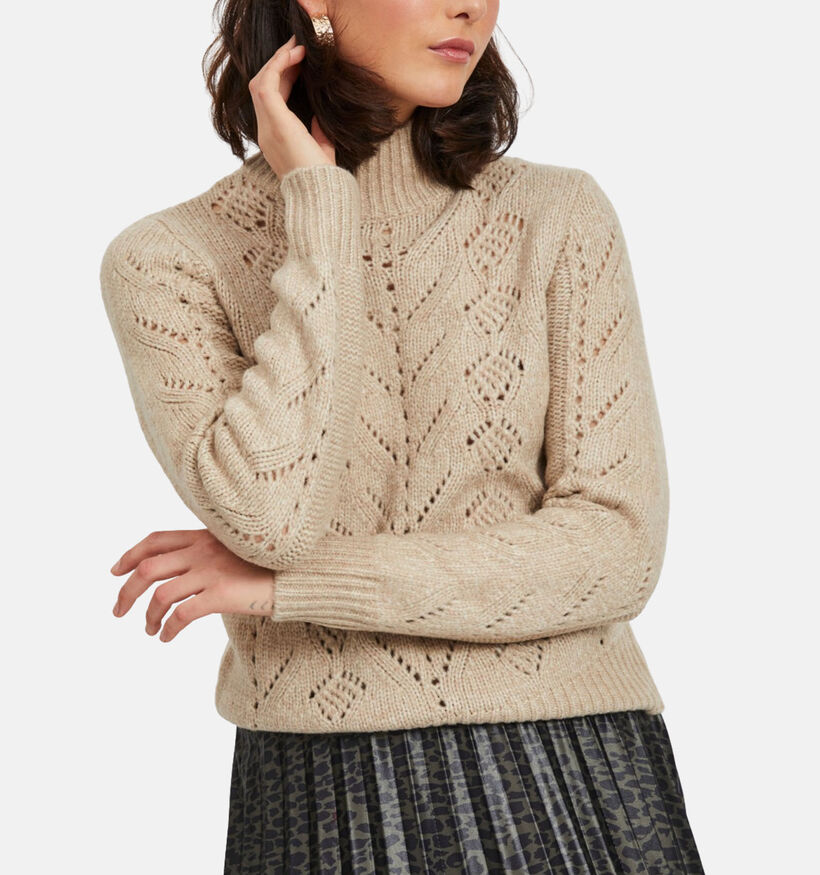 Vila Pull en Beige (284154)