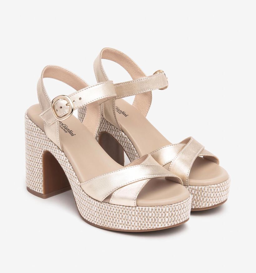 NeroGiardini Gouden Sandalen voor dames (356032)