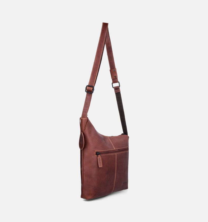 Saccoo Pista Cognac Crossbody tas voor dames (358336)