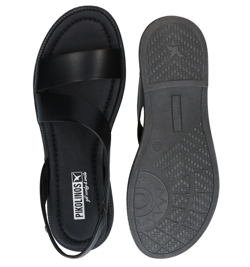 Pikolinos Moraira Witte Sandalen in leer (308095)