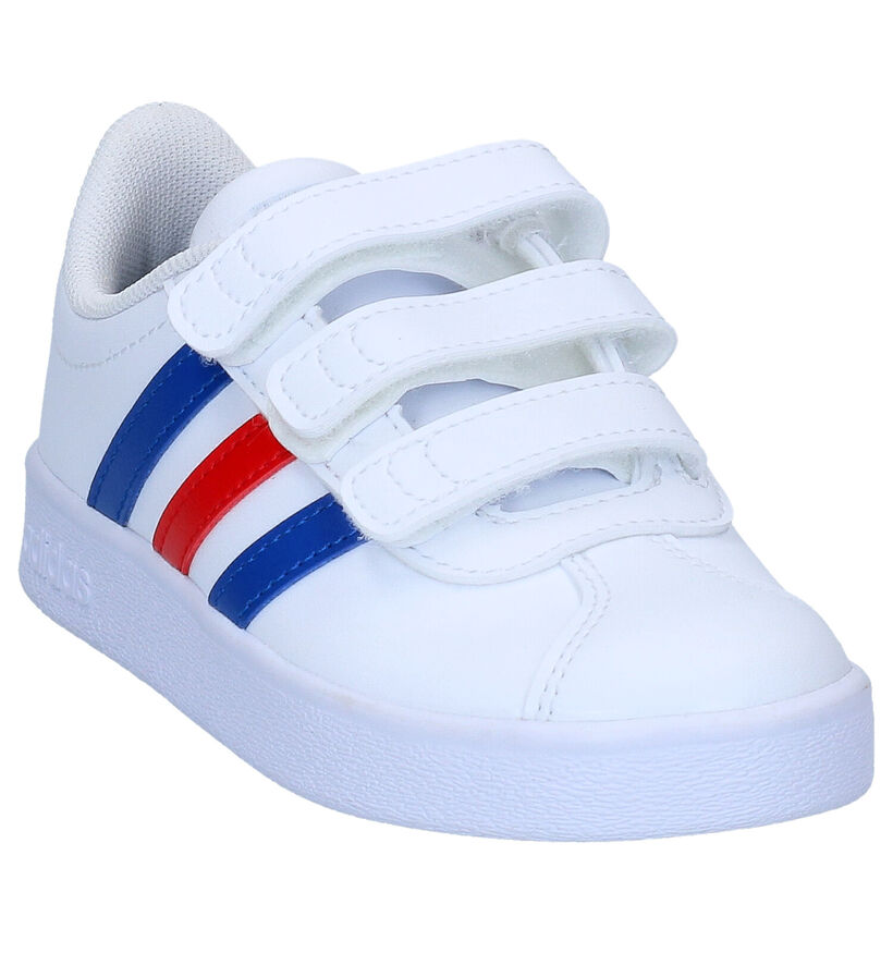 adidas VL Court 2.0 CMF Witte Sneakers in kunststof (317288)