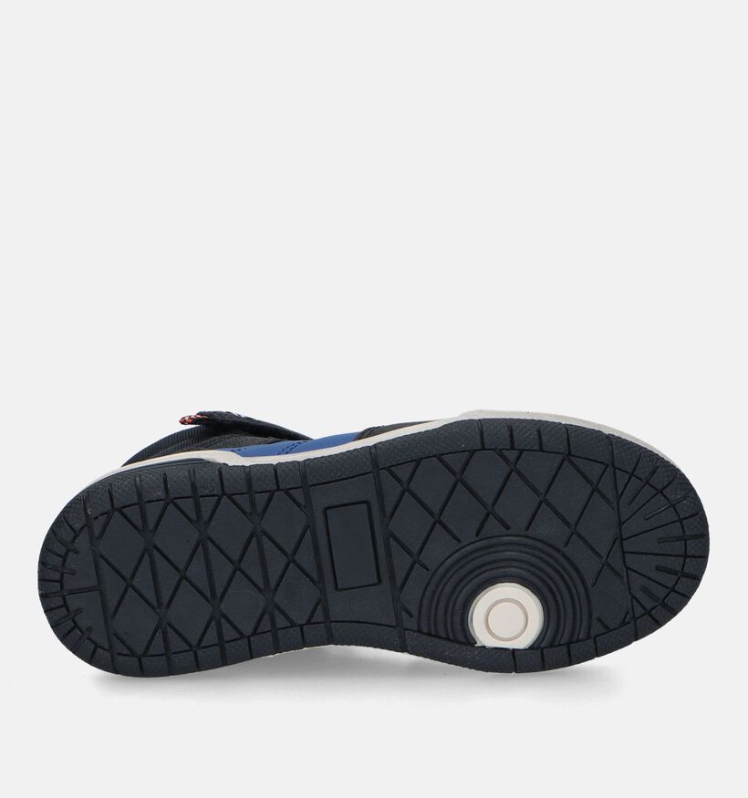 SJ Zwarte Hoge Sneakers voor jongens (329516) - geschikt voor steunzolen