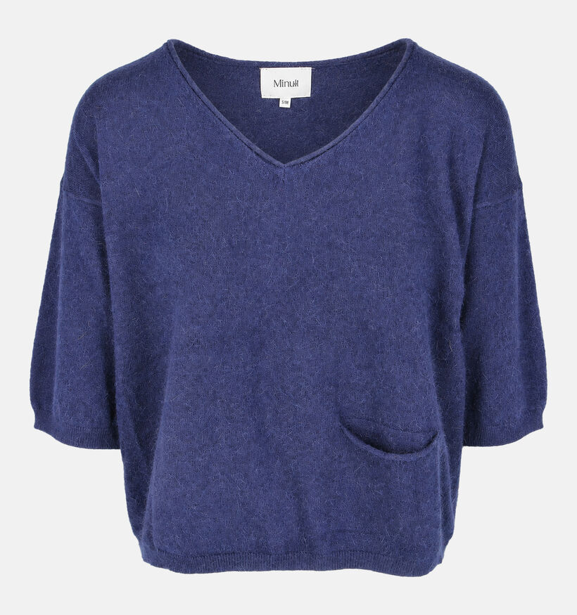 Minuit Douze Ida Donkerblauwe Blouse voor dames (381847)