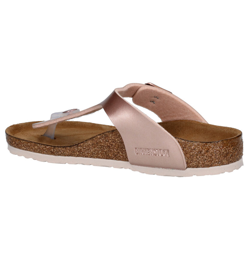 Birkenstock Gizeh BS Witte Teenslippers voor meisjes (338081)