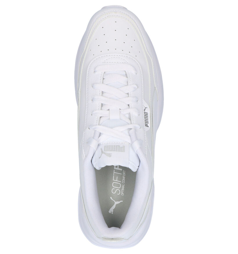 Puma Cilia Mode Witte Sneakers in kunstleer (265519)