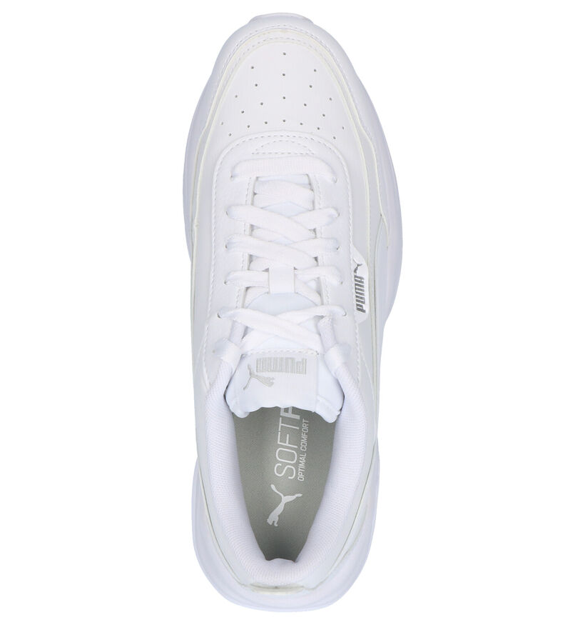 Puma Cilia Mode Sneakers en Blanc en simili cuir (265519)