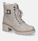 Remonte Boots à lacets en Noir en cuir (315726)