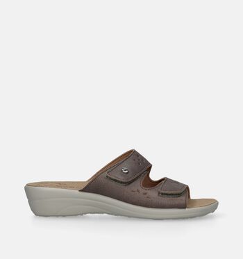 Fly Flot Nu-pieds Taupe