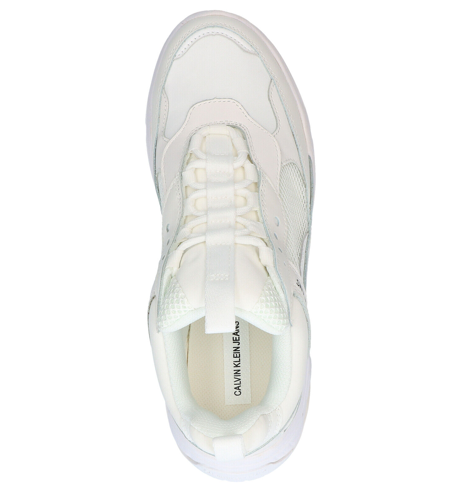 Calvin Klein Maya Witte Sneakers Dames Sneakers Online op TORFS.BE