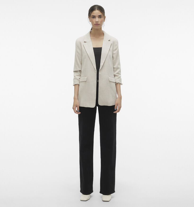 Vero Moda Frida Blazer en Beige pour femmes (367209)