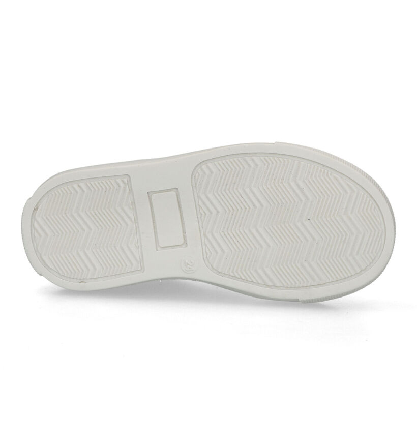 Little David Felice Baskets en Blanc pour filles (323850) - pour semelles orthopédiques