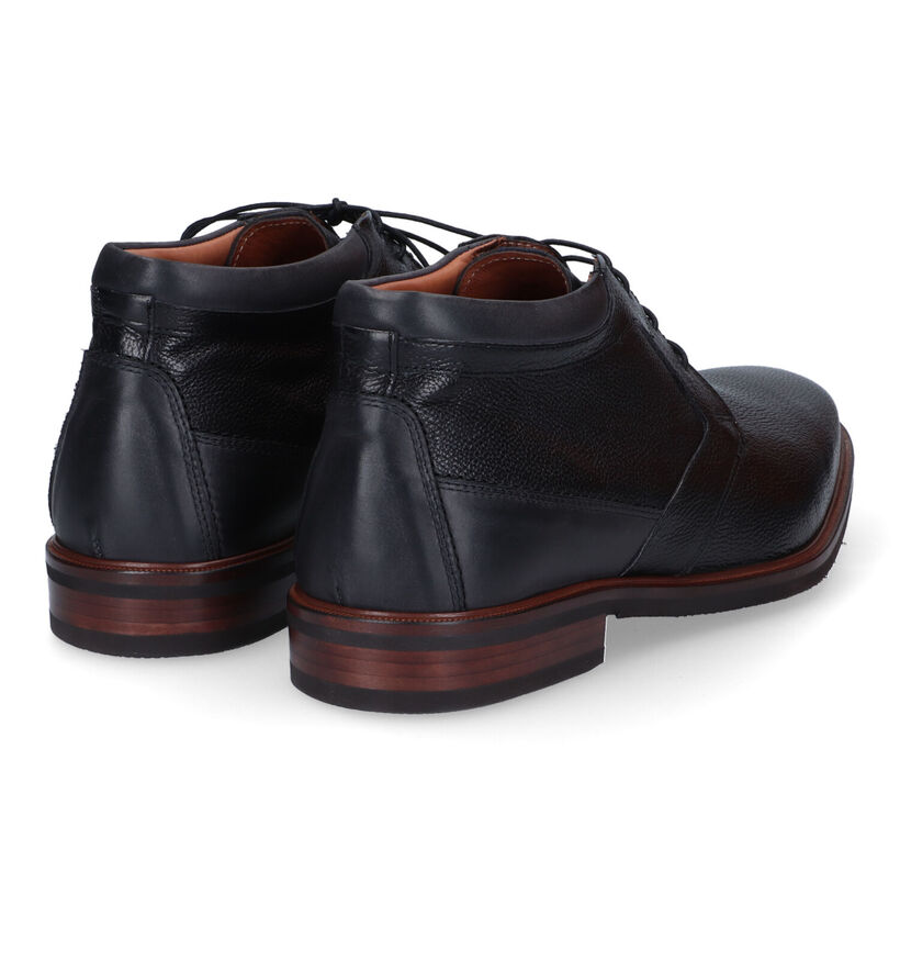 Ambiorix Havana Zwarte Geklede Schoenen voor heren (332763) - geschikt voor steunzolen
