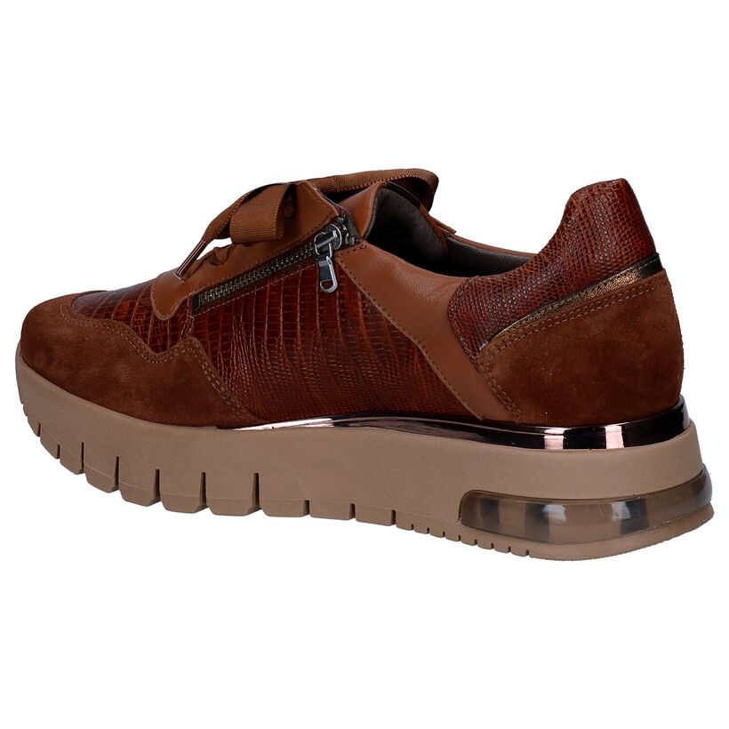 Softwaves Baskets casual en Cognac en cuir (298123)