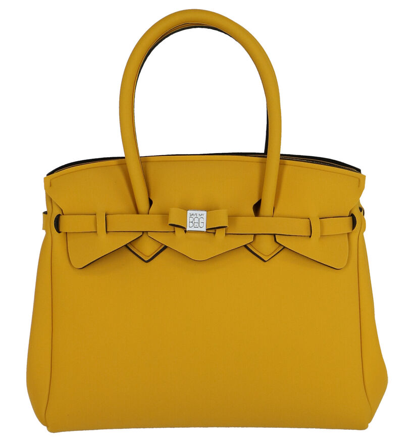 Save My Bag Miss Plus Sac à main en Jaune en textile (253016)