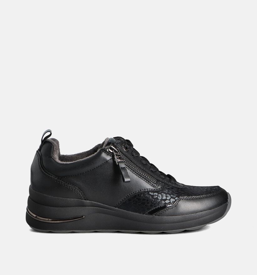 Tamaris Comfort Zwarte Sneakers voor dames (360418) - geschikt voor steunzolen