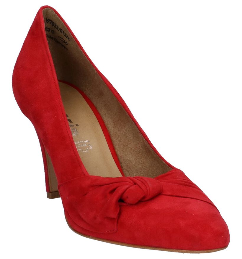 Tamaris Escarpins classique en Rouge en daim (214262)