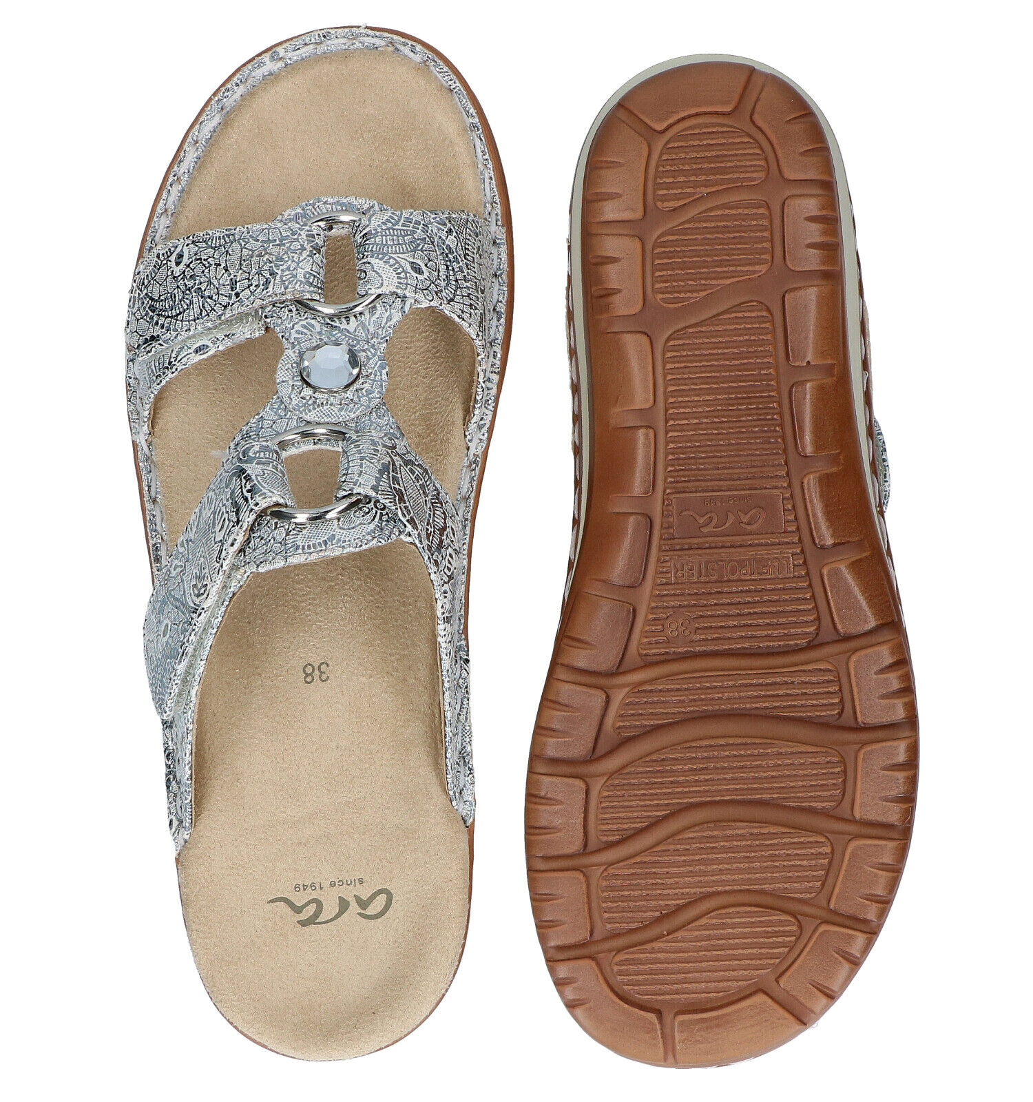 Ara Hawaii Nu pieds en Argent Femmes Nu pieds en ligne sur