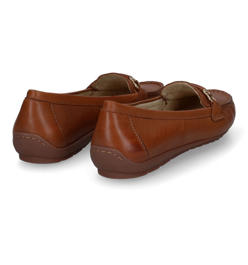 River Woods Mocassins en Cognac en cuir (306872)