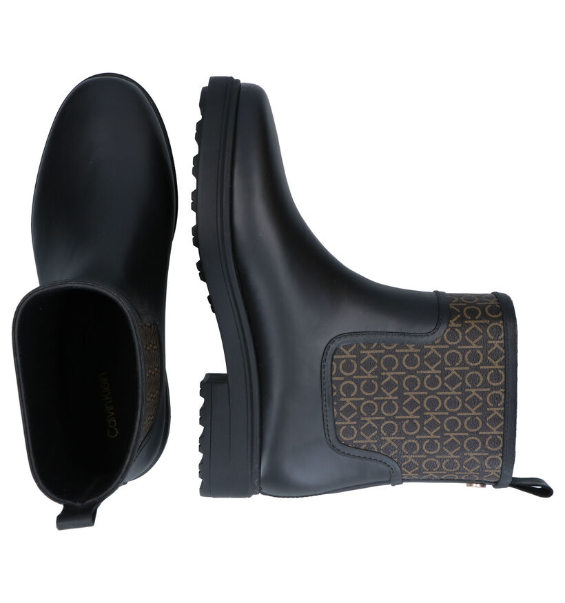 Calvin Klein Rain Boot Mono Zwarte Regenlaarzen in rubber (295215)