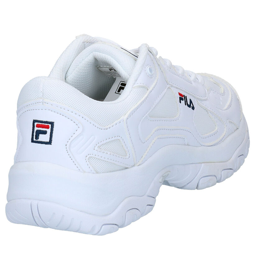 Fila Select Low Witte Sneakers in kunstleer (275055)