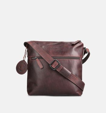 Saccoo Crossbody tassen Cognac/Bruin