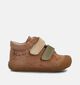 Naturino Corkel Suede Cognac Babyschoenen voor meisjes, jongens (364260) - geschikt voor steunzolen