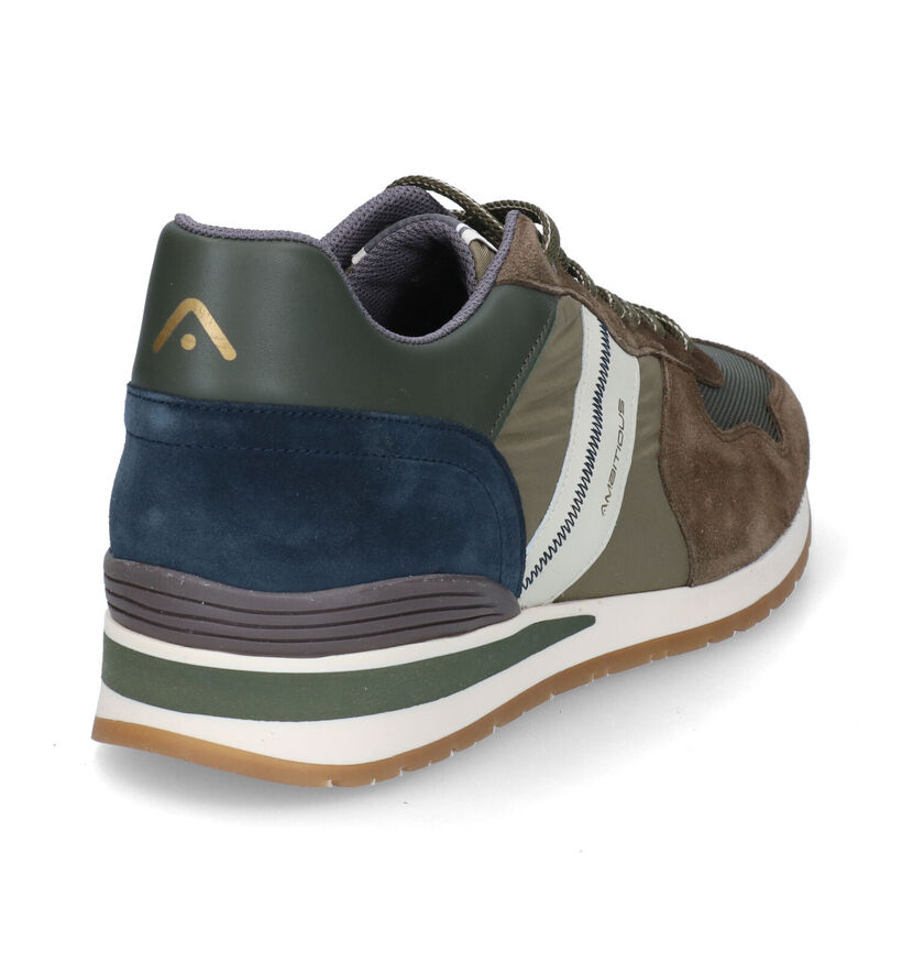 Ambitious Chaussures à lacets en Vert kaki pour hommes (315600) - pour semelles orthopédiques