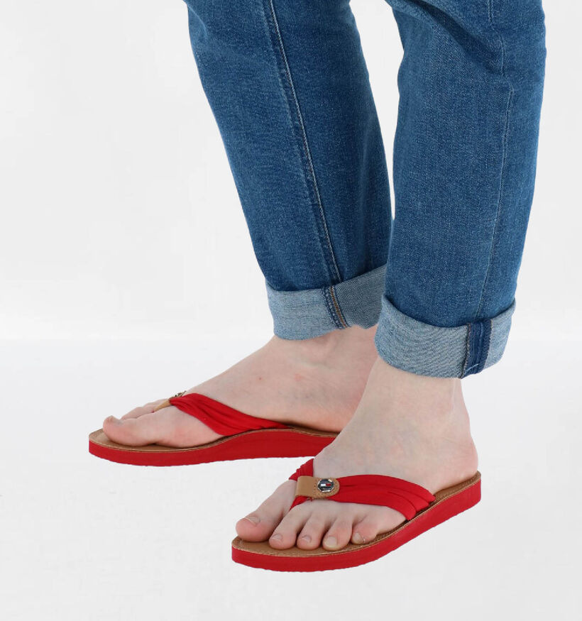 Tommy Hilfiger Blauwe Teenslippers voor dames (303958)