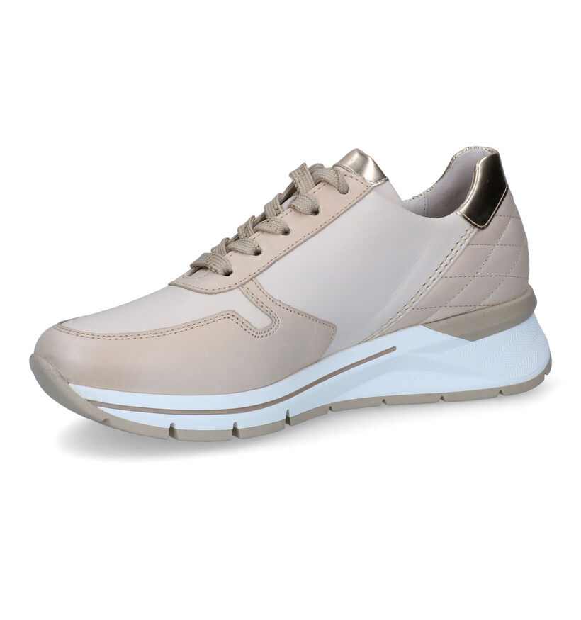 Gabor OptiFit Baskets en Beige en cuir (306188)