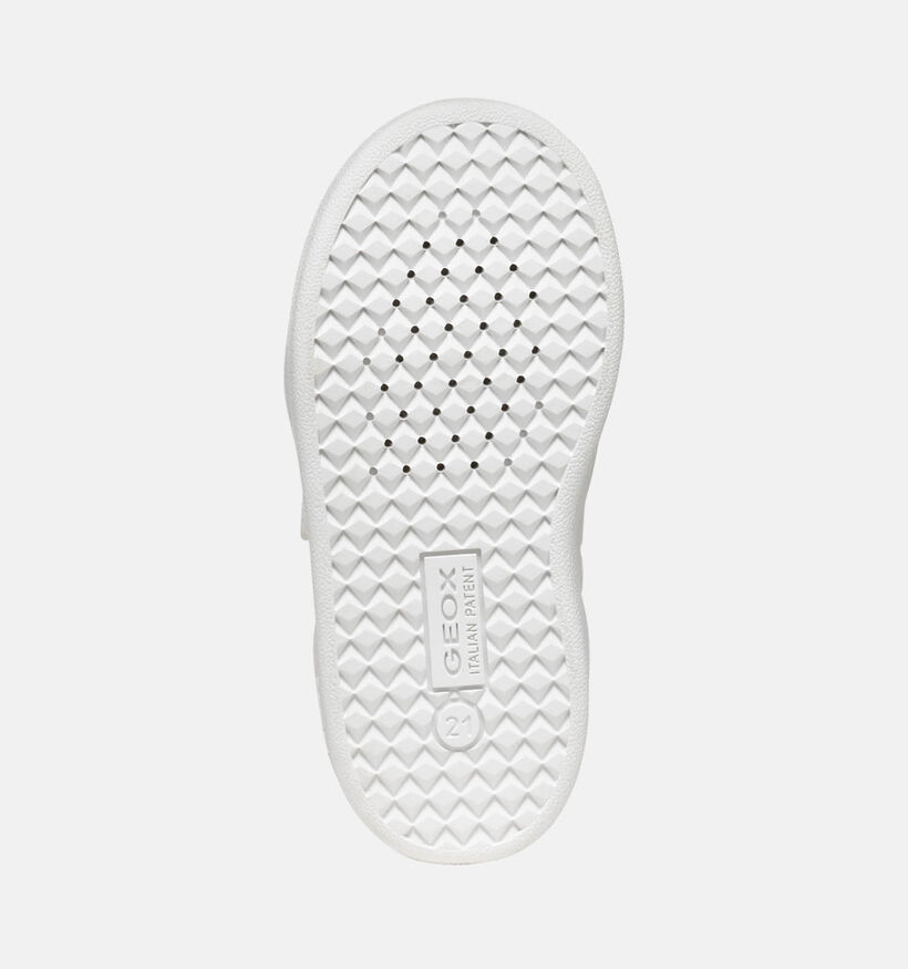 Geox Eclyper Witte Babyschoentjes voor jongens (356374) - geschikt voor steunzolen