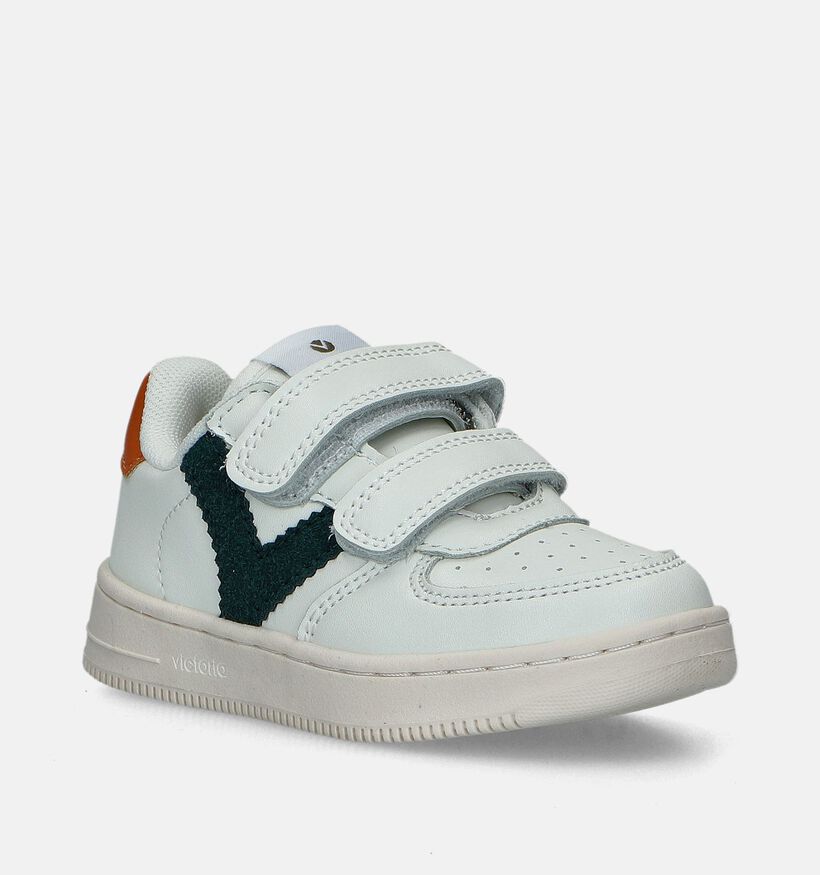 Victoria Chaussures à scratch en Blanc pour garçons (347121)