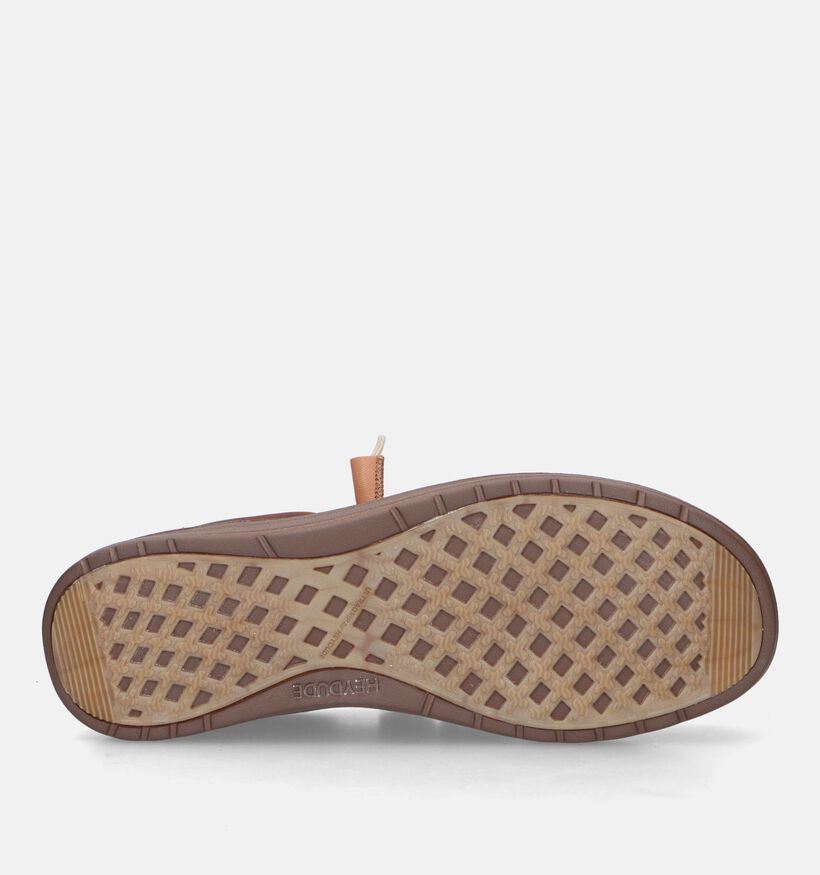 HEYDUDE Wally Grip Cognac Instapper voor heren (330190) - geschikt voor steunzolen