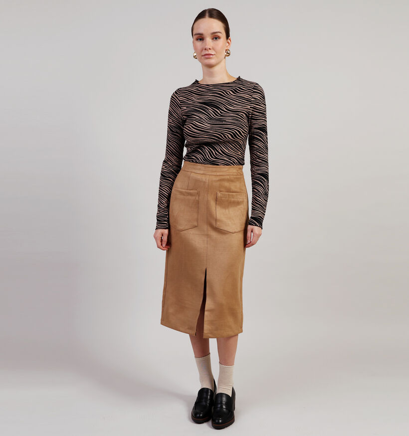 Vila Brina Jupe en Beige pour femmes (361347)