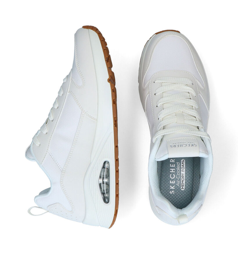 Skechers Uno Hideaway Witte Sneakers voor heren (319528)