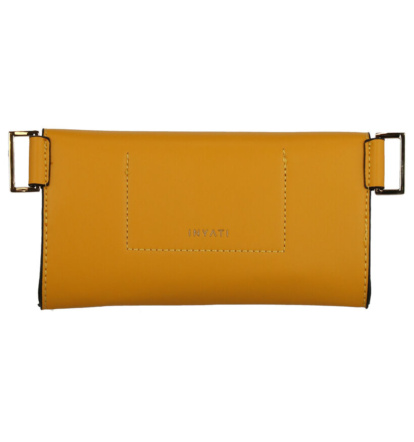 Inyati Poppy Sac ceinture en Jaune en simili cuir (275489)