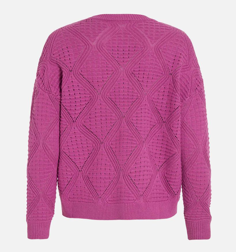 Vila Emmyla Pull en Mauve pour femmes (335009)