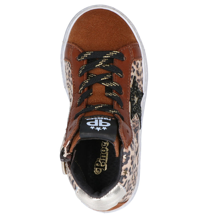 Pinocchio Chaussures hautes en Brun foncé en cuir (281638)