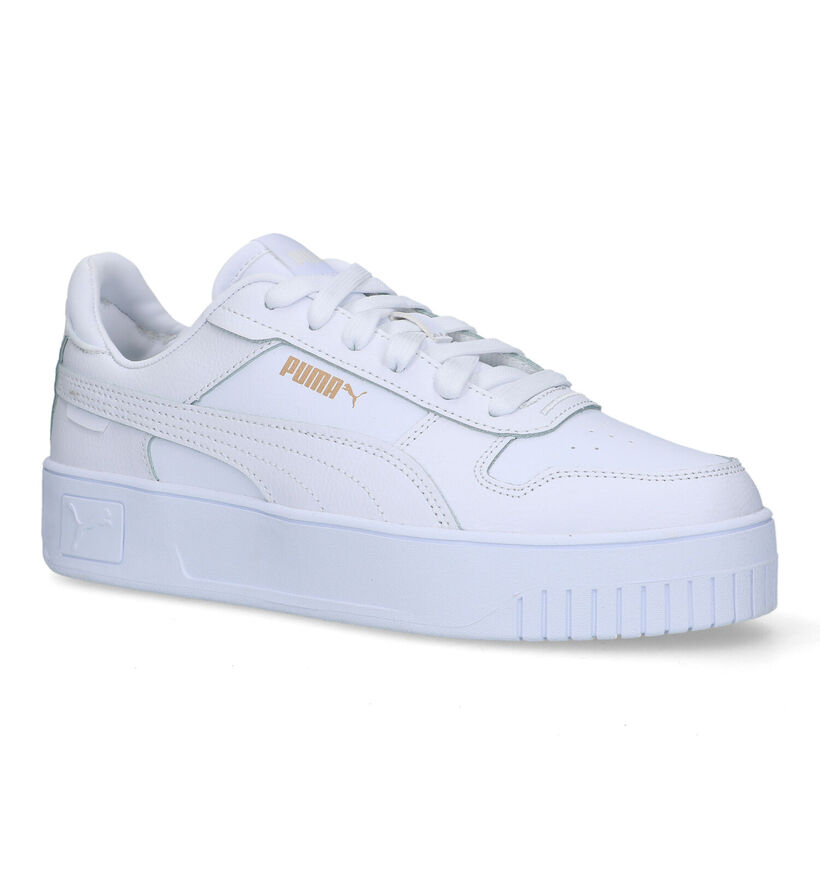 Puma Carina Street Witte Sneakers voor dames (318662) - geschikt voor steunzolen