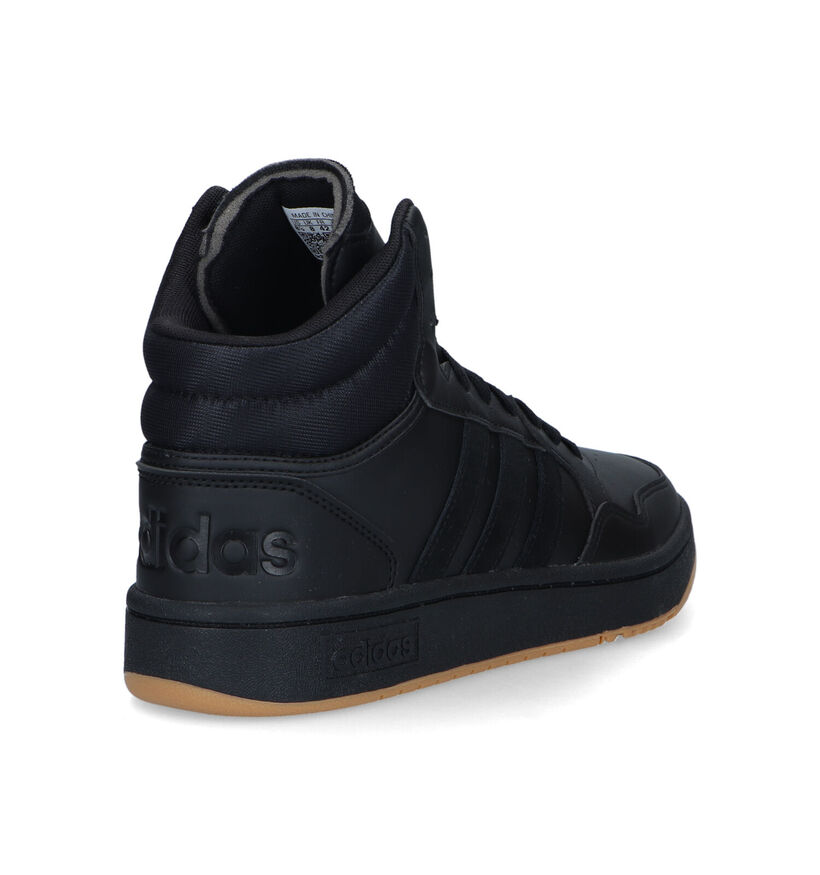 adidas Hoops 3.0 Mid Zwarte Sneakers voor heren (326291)