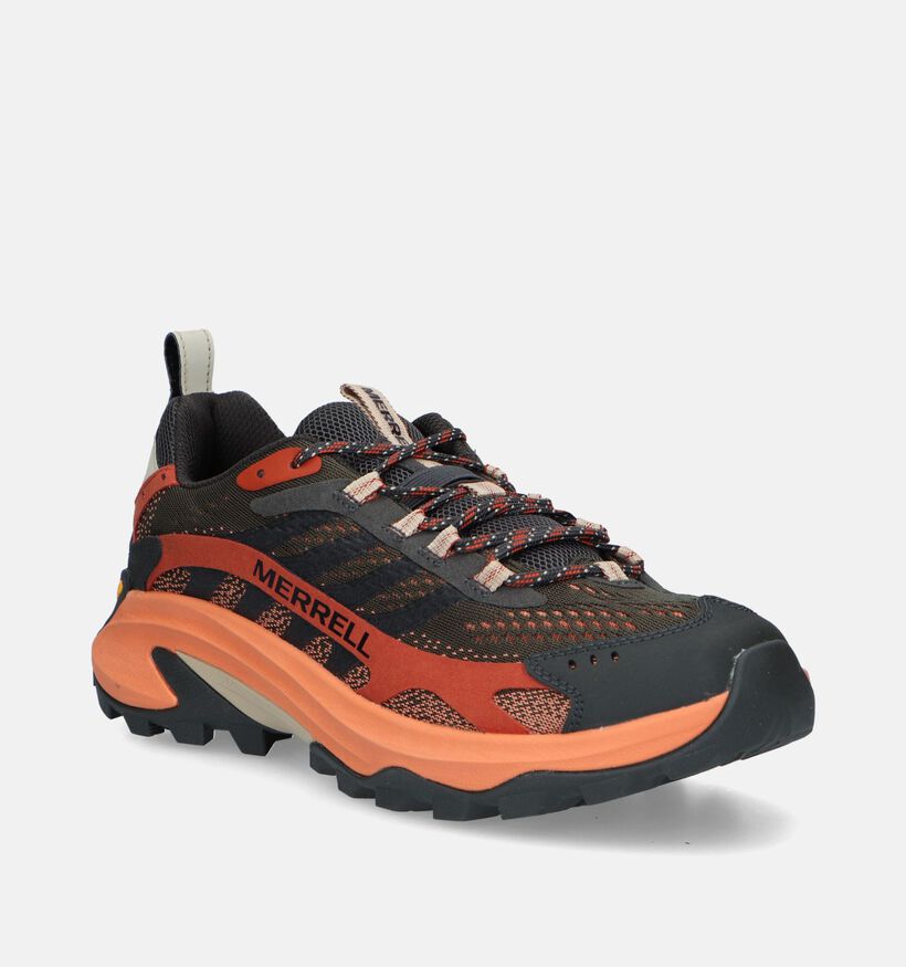 Merrell Moab Speed 2 Oranje Wandelschoenen voor heren (341908) - geschikt voor steunzolen