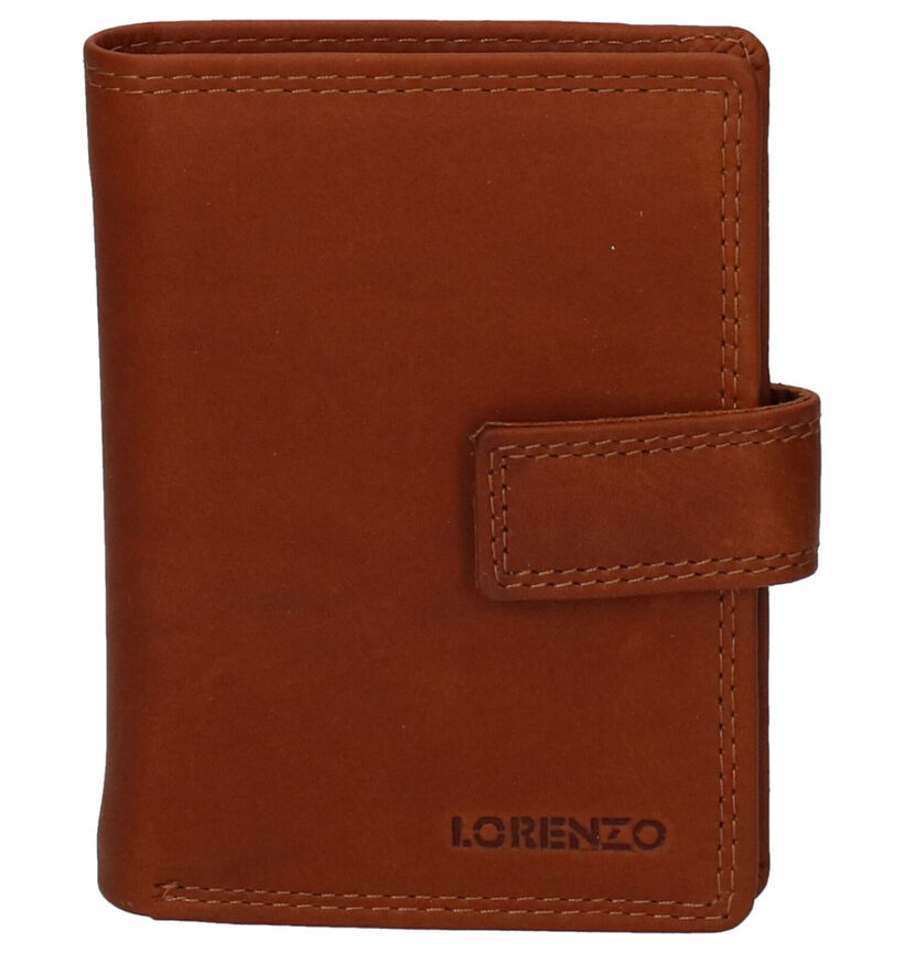 Euro-Leather Porte-cartes en Cognac pour femmes (310422)