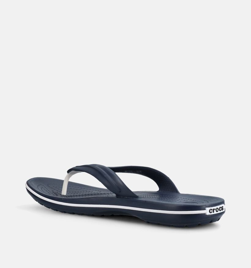 Crocs Crocband Flip Nu-pieds en Bleu pour hommes (378702)